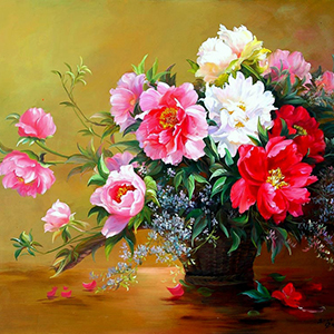 цветы в картинах великих художников