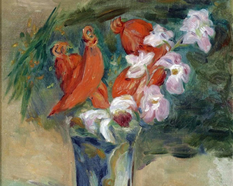 Картина «Букет с орхидеями» Пьер Огюст Ренуар