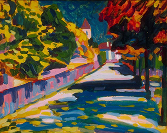 Картина «Осень в Баварии» Василий Кандинский