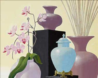 Картина «Вазы и орхидея» Артур Сарноф