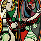 Картина Девушка перед зеркалом Пабло Пикассо