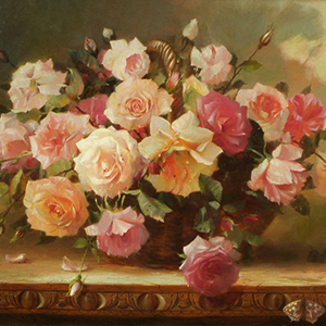 картины с розами известных художников