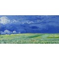 Пшеничное поле под грозовыми облаками (Wheatfields under Thunderclouds), 1890 - Гог, Винсент ван