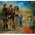 Семья путешествующих  акробатов, 1905 - Пикассо, Пабло