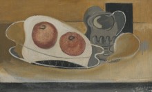 Натюрморт с яблоками и грушей - Брак, Жорж 