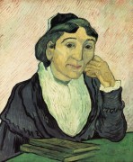 Арлезианка. Мадам Жино (L'Arlesienne, Portrait of Madame Ginoux), 1890 - Гог, Винсент ван