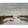 Трувиль, пристани, 1882 - Буден, Эжен