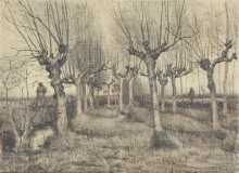 Березы (Pollard Birches), 1884 - Гог, Винсент ван