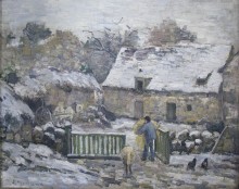 Ферма в Монтфалсолт, 1876 - Писсарро, Камиль