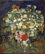 Ваза с цветами (Vase with Flowers), 1890 - Гог, Винсент ван