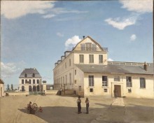 Фабрика и дом месье Анри - Коро, Жан-Батист Камиль