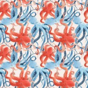 Голубые и красные осьминожки - Сток