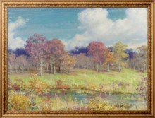 Осенний пейзаж, 1928 -  Каран, Чарльз Кортни