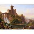 Крепость и водопад - Коул, Томас