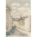 Улица в Овер-сюр-Уаз, 1883 - Хассам, Фредерик Чайлд 