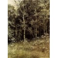 Цветы в лесу, 1877 - Шишкин, Иван Иванович
