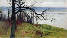 Волга с высокого берега (Сура с высокого берега). 1887 - Левитан, Исаак Ильич