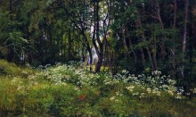 Цветы на опушке леса, 1893 - Шишкин, Иван Иванович