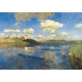 Озеро. Русь. 1899-1900 - Левитан, Исаак Ильич