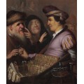 Продавец очков (Аллегория зрения) - Рембрандт, Харменс ван Рейн