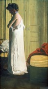 Женщина, снимающая платье - Валлоттон, Феликс 