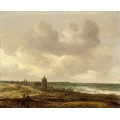 Пейзаж с видом на Арнем - Гойен, Ян ван