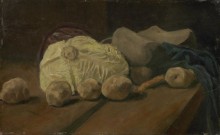 Натюрморт с капустой и деревянными башмаками (Still Life with Cabbage and Clogs, 1881 - Гог, Винсент ван