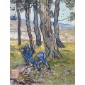 Два землекопа среди деревьев (Two Diggers Among Trees), 1890 - Гог, Винсент ван