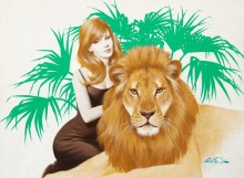 Блондинка со львом - Сарноф, Артур