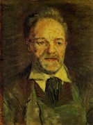 Портрет Пьера Танги (Portrait of Pere Tanguy), 1886-87 - Гог, Винсент ван