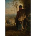 Молодая пастушка - Милле, Жан-Франсуа 