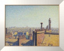 Крыши Парижа, день, 1899 - Кариот, Густав