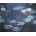 Розовые водяные лилии - Моне, Клод