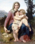 Святое семейство - Бугро, Адольф Вильям