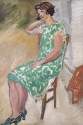 Женщина в зеленом платье - Вальта, Луи