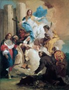 Богородица и шестеро святых - Тьеполо, Джованни Баттиста