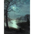 Озеро, залитое лунным светом - Гримшоу, Джон Аткинсон