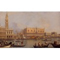 Дворец дожей, Венеция - Каналетто (Джованни Антонио Каналь)