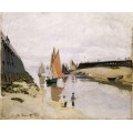 Вход в порт Трувиль, 1870 - Моне, Клод
