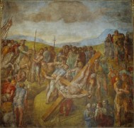 Мученичество святого Петра - Микеланджело Буонарроти