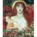 Венера Вертикордия (или Венера, обращающая сердца) - Россетти, Данте Габриэль