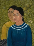Две женщины (Сальвадора и Эрминия) - Кало, Фрида