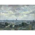 Вид на крыши Парижа, 1886 - Гог, Винсент ван
