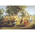Сельский танец, 1638 -  Рубенс, Питер Пауль