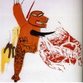 Жан-Мишель Баския  (et J.M. Basquiat  Le Monstre Carnivore), 1985 - Уорхол, Энди