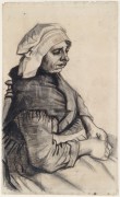 Сидящая женщина (Seated Woman), 1885 02 - Гог, Винсент ван
