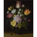 Цветы в стеклянной вазе - Босхарт, Амброзиус (Старший)