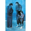 Нищие  на берегу моря, 1903 - Пикассо, Пабло