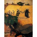 Урожай в Бретани, 1889 - Гоген, Поль 