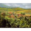 Тосканский пейзаж - Борелли, Гвидо (20 век)